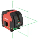 Bellota Linienlaser, kruislijnlaser met loodlijn 30m 2 Achs + Punkt, grün, Koffer und Halter