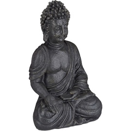Relaxdays Relaxdays, Aussendekoration, Buddha Figur