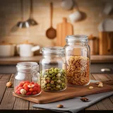 ideoon home Vorratsglas 1 L 3 St.