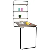 Hti-Living HTI-Line Wandklapptisch Cora mit Kreidetafel 64x19cm natur