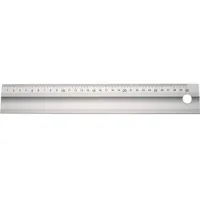 PROMAT Lineal L.300mm Alu.m.Griffmulde Q.50x5mm PROMAT