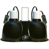 Zoo Med Mini Combo Deep Dome Doppel-Reflektor-Lampenschirm