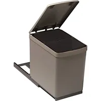 Victory Einbaumülleimer Traditionline 15 l Hellgrau