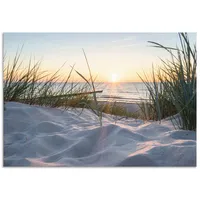 ARTland Wandbild »Ostseestrand«, Strand, (1 St.), als Alubild, Outdoorbild,