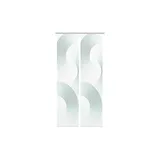 Vision Schiebegardine »BEXON«, (2 St.), SET,SCHIEBEVORHANG,BAMBUS,DIGITALDRUCK, blau