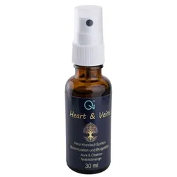 Heart & Veins Spray um das Herz-Kreislaufsystem auf emotionaler, energetischer Ebene zu unterstützen 30 ml