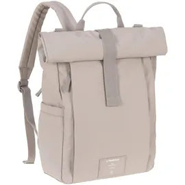 Lässig Rolltop Up Wickelrucksack Taupe