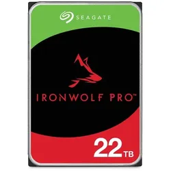 Seagate Interne Festplatte »IronWolf Pro« 22000 GB schwarz, 10.185x2.611x14.699 cm