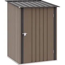 Outsunny Gerätehaus 1 x 1,03 m Braun