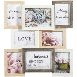 Möbel Kraft Bilderrahmen 45x49 5 cm ¦ weiß ¦ Glas ¦ Maße (cm): B: 45 H: 49