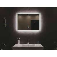 Posseik Spiegel mit Beleuchtung weiß 70,0 x 3,2 x