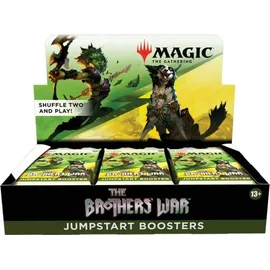 Wizards of the Coast The Brothers' War Jumpstart Booster Display