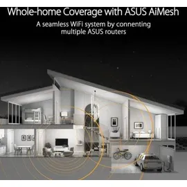 Asus TUF-BE3600 Router 5 GHz, 2.4 GHz 2.9 GBit/s