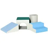 Homcom Bausteine Spielbausteine Mehrfarbig