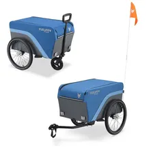 FUXTEC FX-LA120 Fahrradkinderanhänger blau