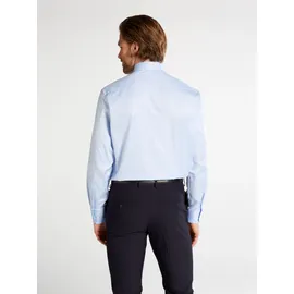 Eterna Langarmhemd Blau 45