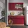 Vicco Küchenzeile Fame-Line 140 cm Bordeaux Hochglanz