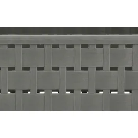 Rotho Korb Country 6 l 18,5 x 28 x 12,6 cm anthrazit