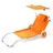 CASARIA Sonnenliege Klappbar 115 x 60 x 30 cm Orange