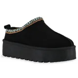 VAN HILL Pantoffeln Schwarz 39