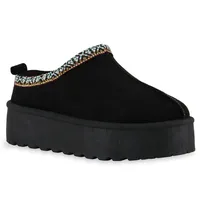 VAN HILL Pantoffeln Schwarz 39