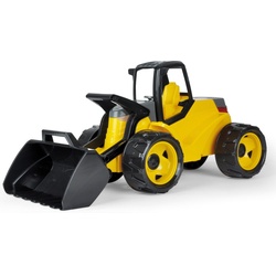 Lena® Spielzeug-Radlader Giga Trucks, Aufsitz-Schaufellader Pro, Made in Europe gelb