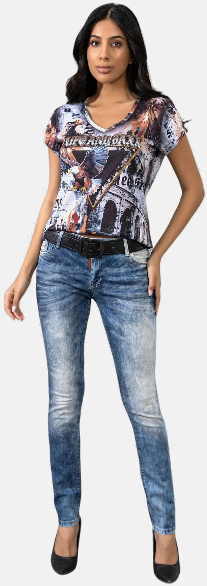 Slim-fit-Jeans CIPO & BAXX 