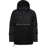 horsefeathers Tala Jacke (geblümter Gepard) - Schwarz - XS