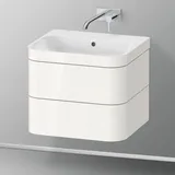 Duravit Happy D.2 Plus Waschtisch mit Unterschrank, 2 Auszüge, HP4635N2222,