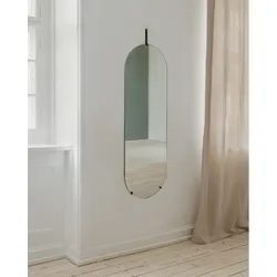 Wandspiegel | 133cm - schwarz