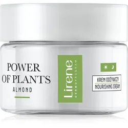 Lirene Power of Plants Almond nährende Creme Creme zur Wiederherstellung der Festigkeit der Haut 50 ml