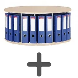 Drehbare Aktenregale - Ersatzboden - Birke