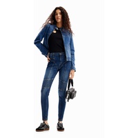 Biker-Jeans Slim Fit, BLUE, 38