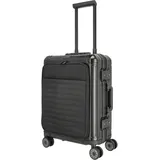 4W Trolley With Front Bag S Black