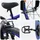 vidaXL Kinderfahrrad 16 Zoll blau/schwarz