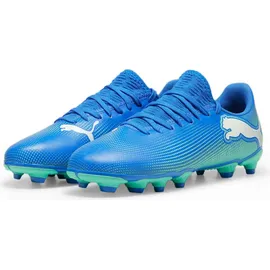 Puma Future 7 Play Kinder Hyperlink Blue-Mint-Puma White 36