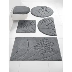 Grund Badematte Grund grau rund ( Ø 75 cm)
