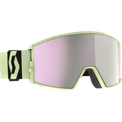 Scott Goggle React AMP Pro acid yellow + amp pro lavender chrome (7874)