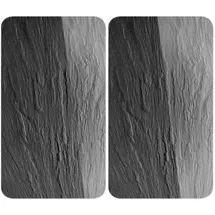 Wenko Schiefer Herdblende-/Abdeckplatte 2 St.