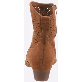Heine Stiefelette in cognac | Gr.: 38