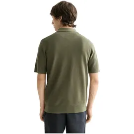 Scotch & Soda Core Structured Knitted Regular Fit Polo grün XL