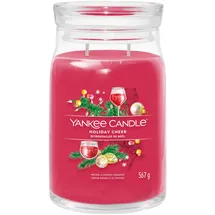 Yankee Candle Holiday Cheer große Duftkerze 567 g rot