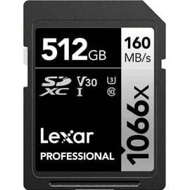 Lexar Professional 1066x 512 GB SDXC UHS-I Klasse 10