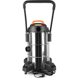 Coil Teichschlammsauger, Schlammsauger, Poolreiniger Staubsauger, Teichreiniger, Tank (35l), Saugleistung: 18 KPa, + Entwässerungspumpe 600W, 1400W