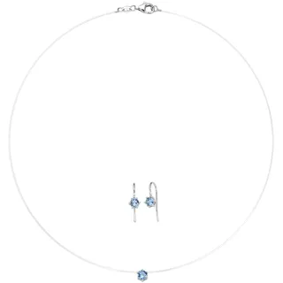 Smart Jewel Schmuckset azur / Silber