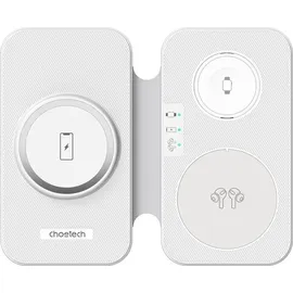 Wisam® Choetech T616-F - Ladegerät Weiß