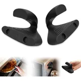 2 Stück Griffe Töpfe Hitzeschutz, Magnetisch Mini Hitzeschutz Pfannengriff, Personalisiert Hitzeschutz Topfgriffe Handclip, Topfgriff Hitzeschutz Zum Backen Kochen BBQ Grillen