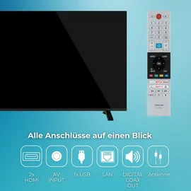 Toshiba 50UV1563DDW 50" LED UHD VIDAA TV