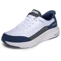 SKECHERS Contour Foam - Cozy Fit Herren Weiß/Blau 42