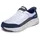 SKECHERS Contour Foam - Cozy Fit Herren Weiß/Blau 42